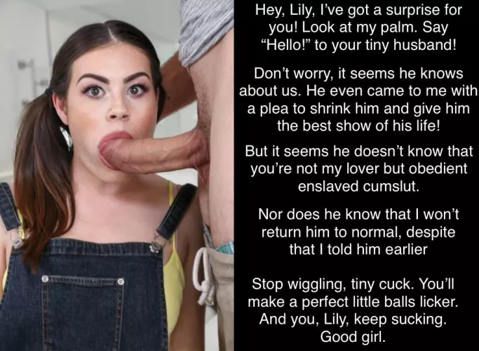 A surprise from lover