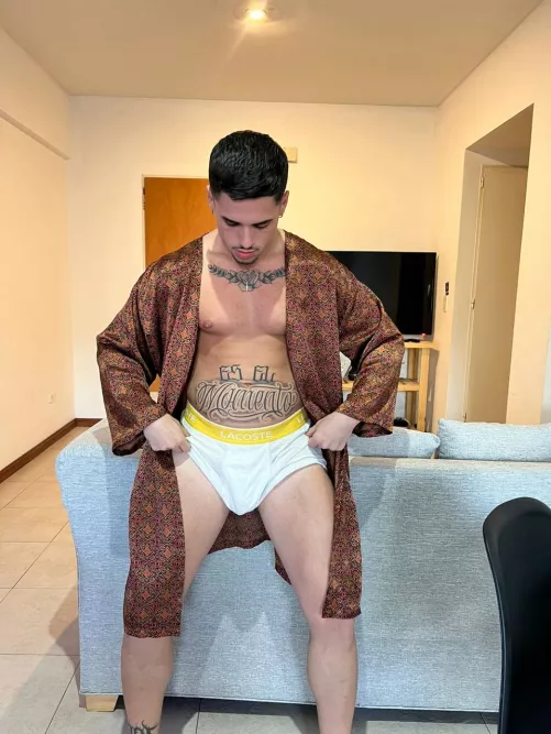 after the guard, I play a little with the uniform.