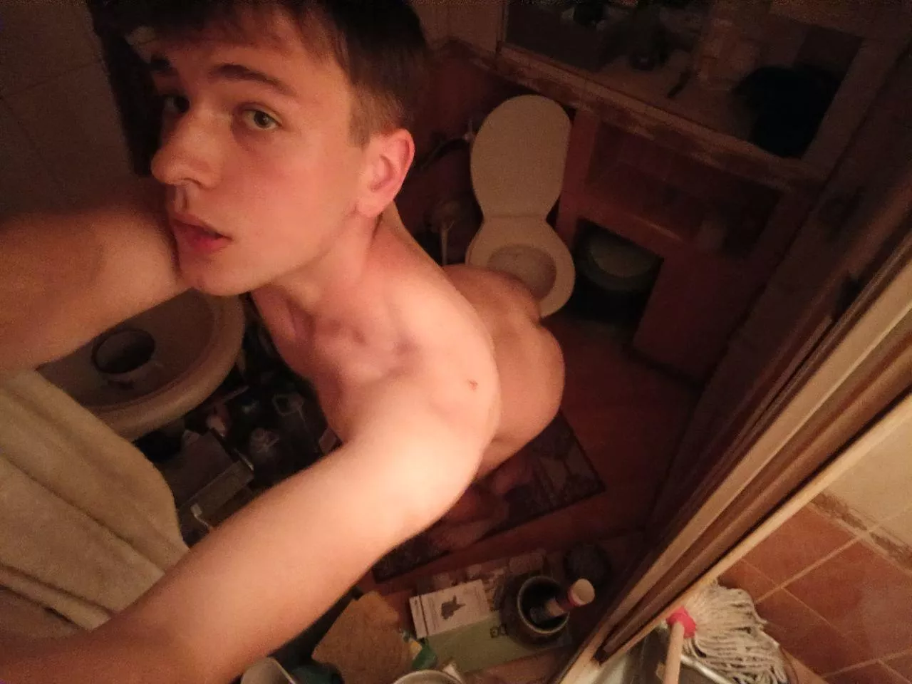 Do you want to be behind me?