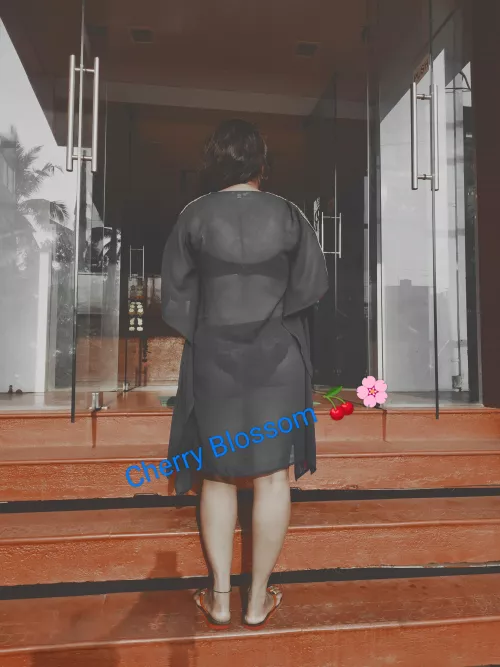 Everyone was staring at me while entering the hotel lobby..