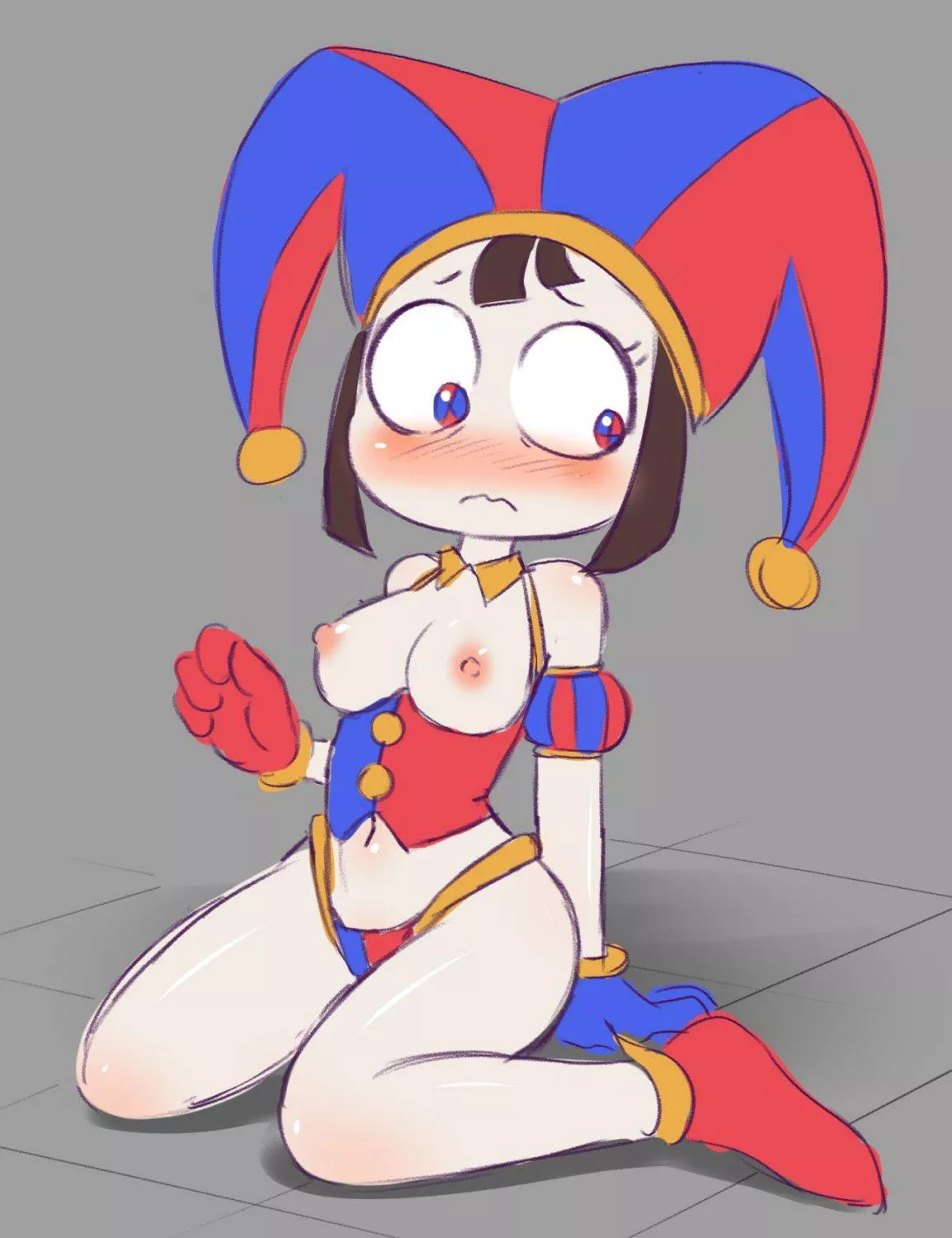 Pomni half naked 🤤 