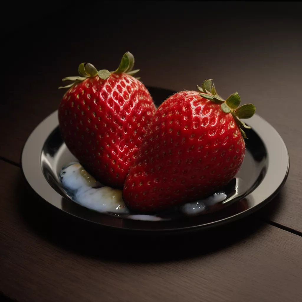 Would anyone eat my Strawberries? They're fresh!