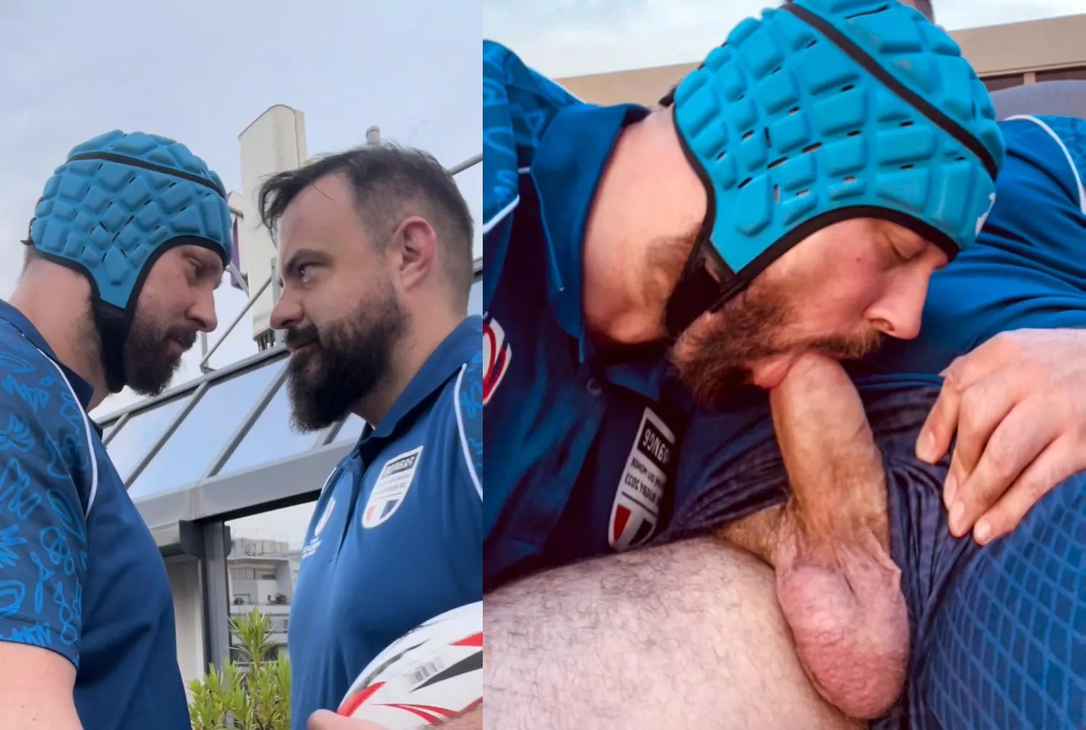 In our Rugby Team we have one big rule . The loser sucks the winner . Is that appropriate?