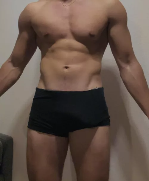 Let those hard abs and bulge drain your wallet