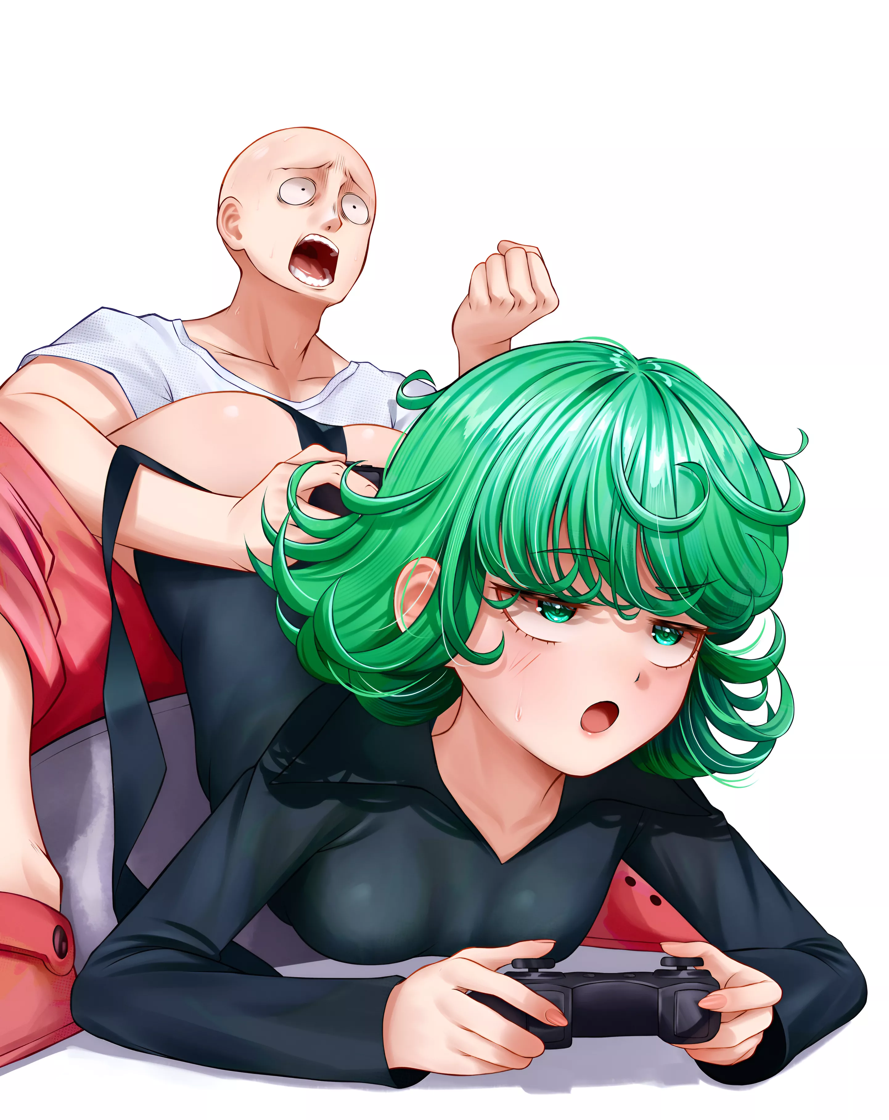 Saitama & Tatsumaki (One-Punch Man) [Pietrosatou]