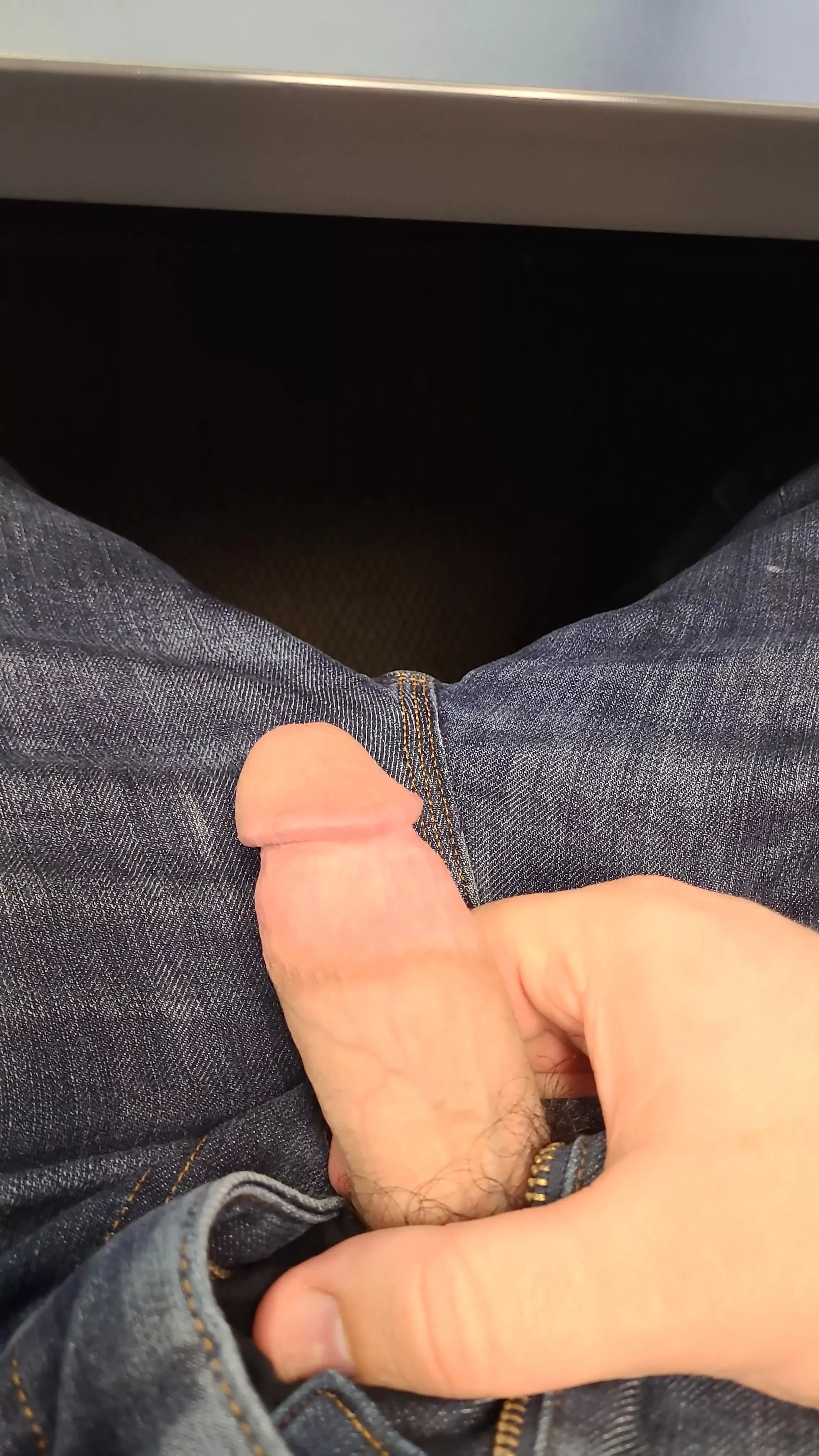 Work is more fun with your dick out!