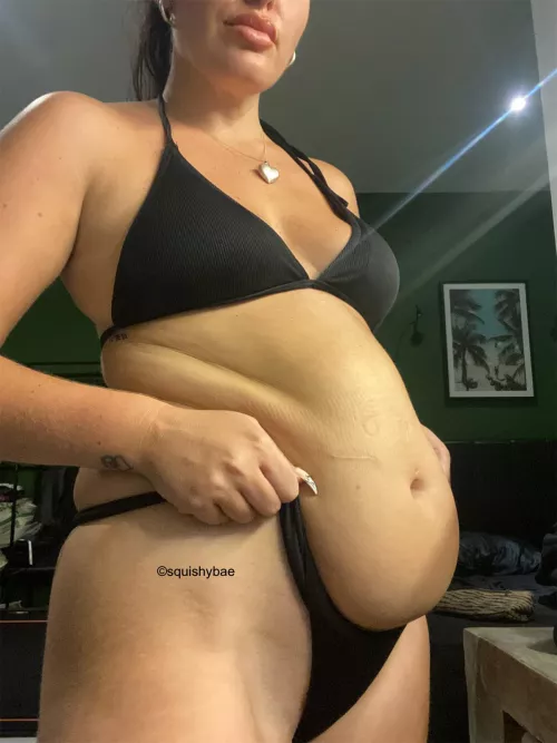 You can see my abs, right? 😭