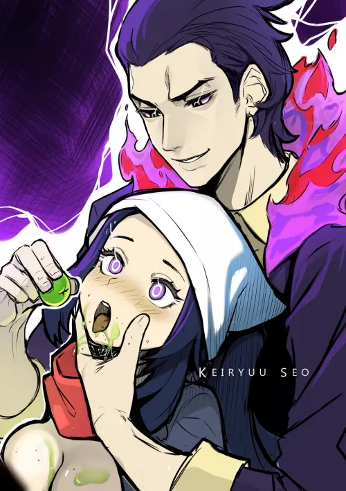 “Handsome Typhlosion” (KeiryuuSeo @KeiryuuSeo on X)