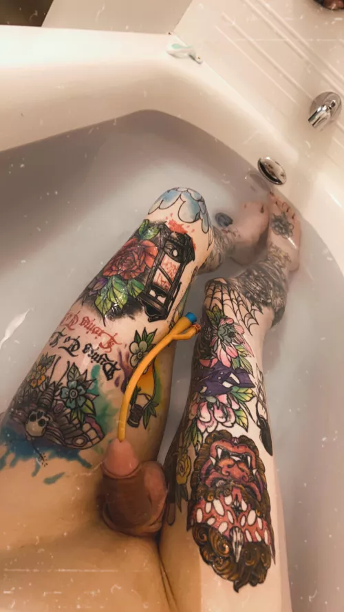 Bladder Decided To Break So Spending The Convention Cath’d And Diapered 