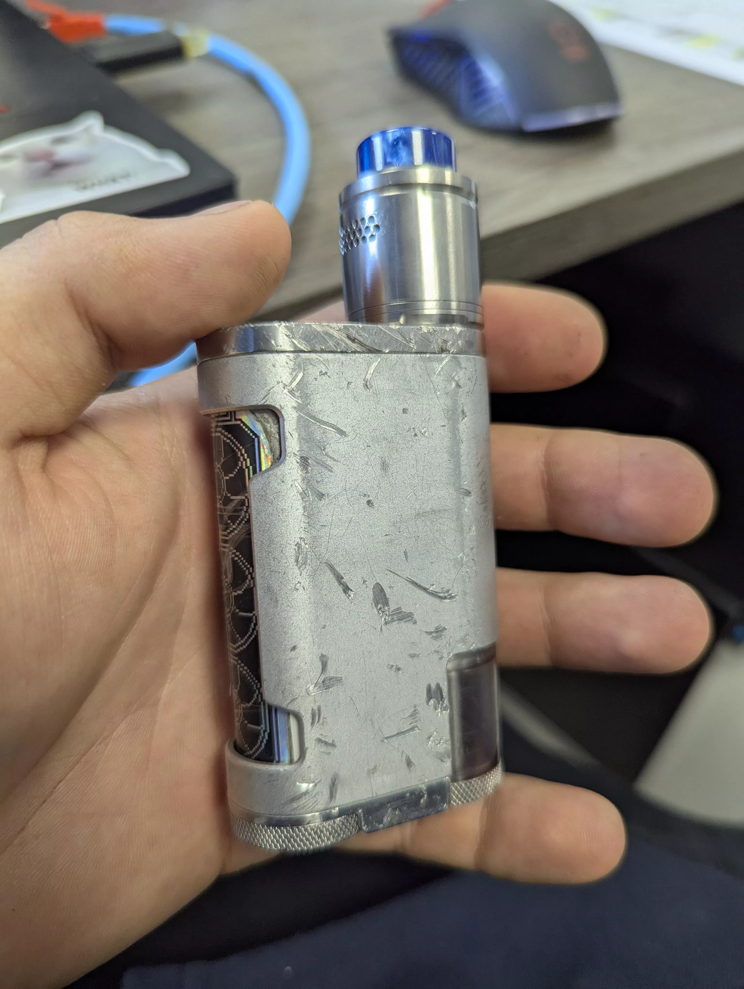 Got a new rda for my battle scar brick 