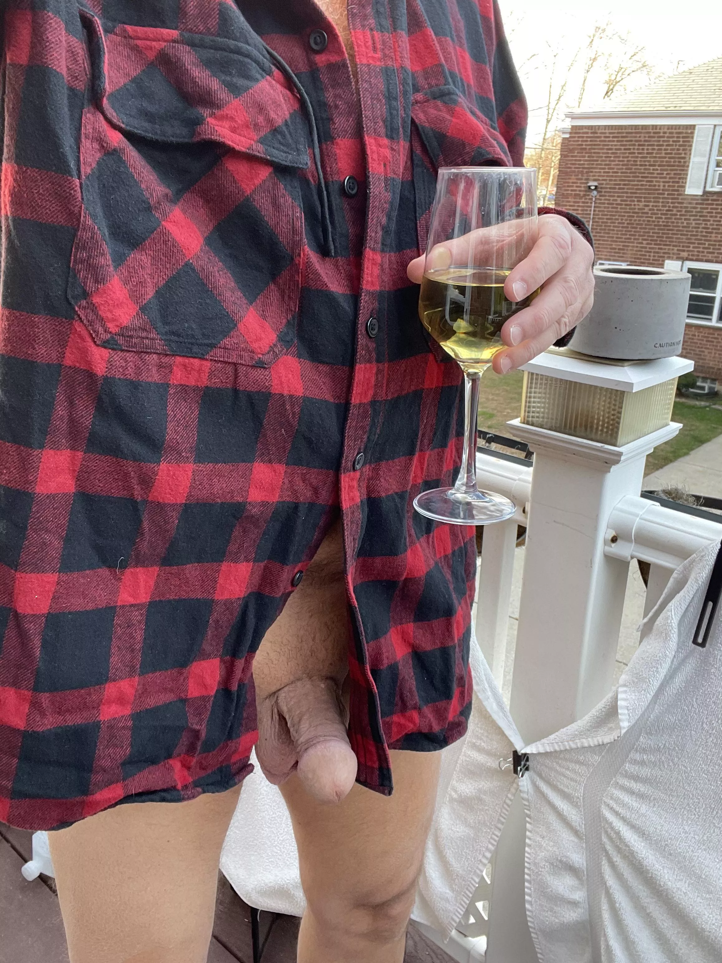 Enjoying the outdoors on a Sunday afternoon