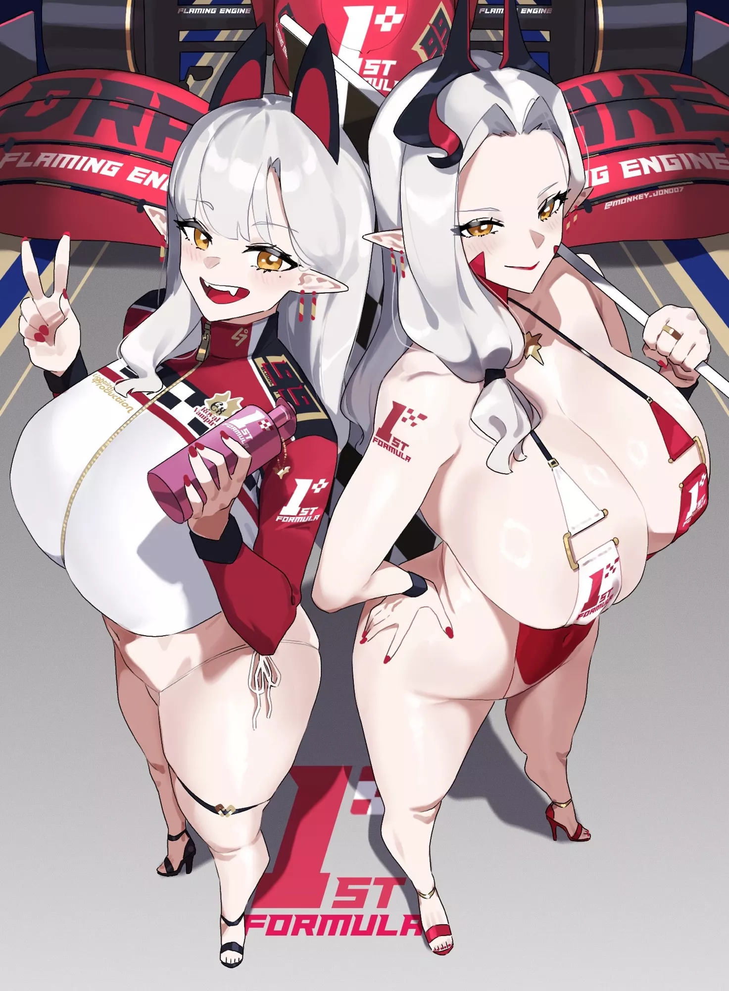 Racing Queens (Monkey Jon)