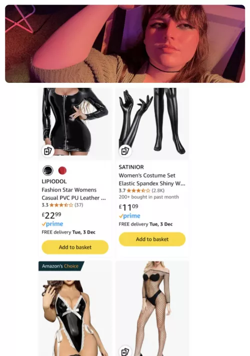 Trying to go from good girl to rubber slut. I need recommendations on what to buy next. Looking for cheaper stuff not looking to spend too much money. Any suggestions on things to get? Thanks