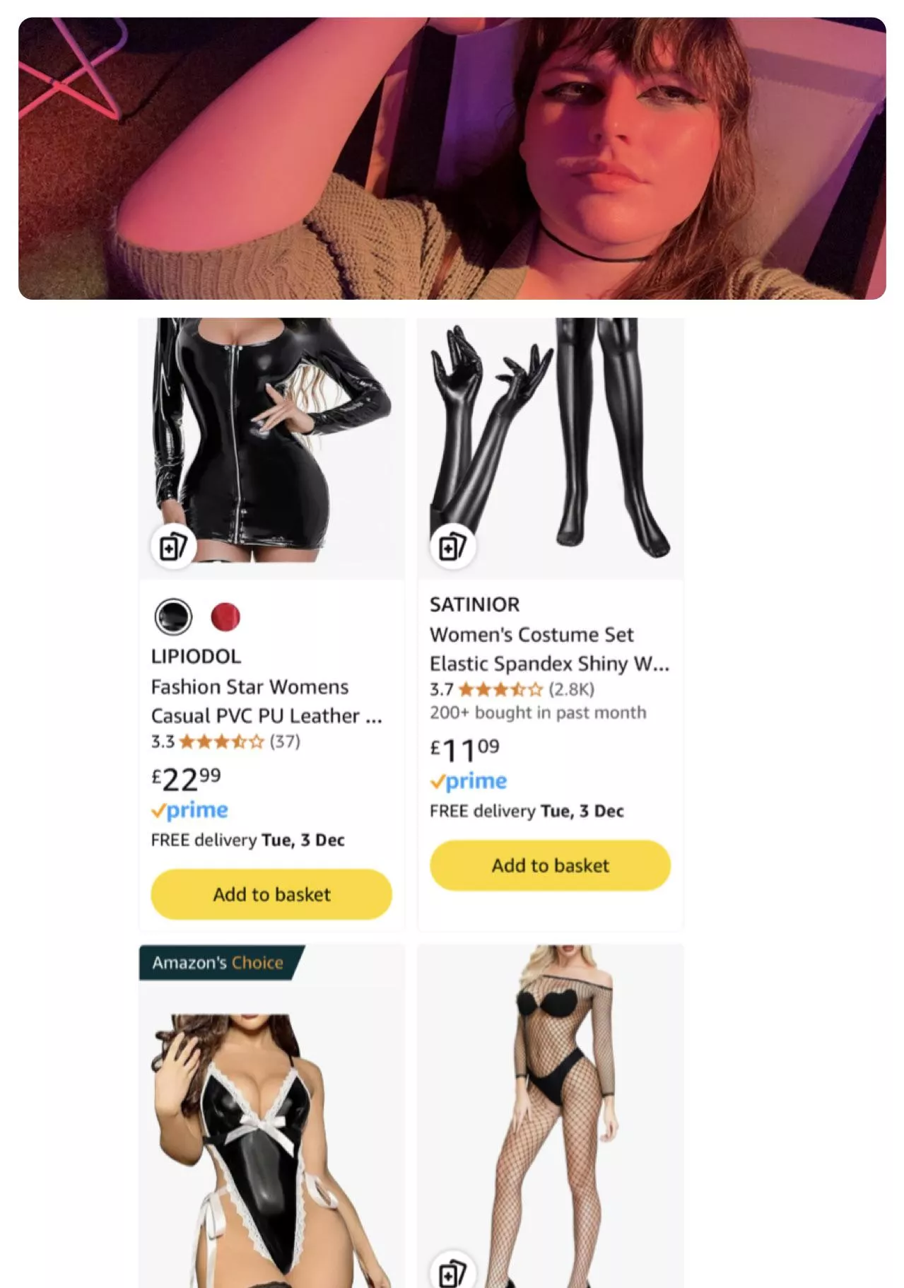 Trying to go from good girl to rubber slut. I need recommendations on what to buy next. Looking for cheaper stuff not looking to spend too much money. Any suggestions on things to get? Thanks