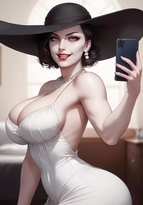 Obsessed with Lady Dimitrescu, DM to chat, trade pics and roleplay 