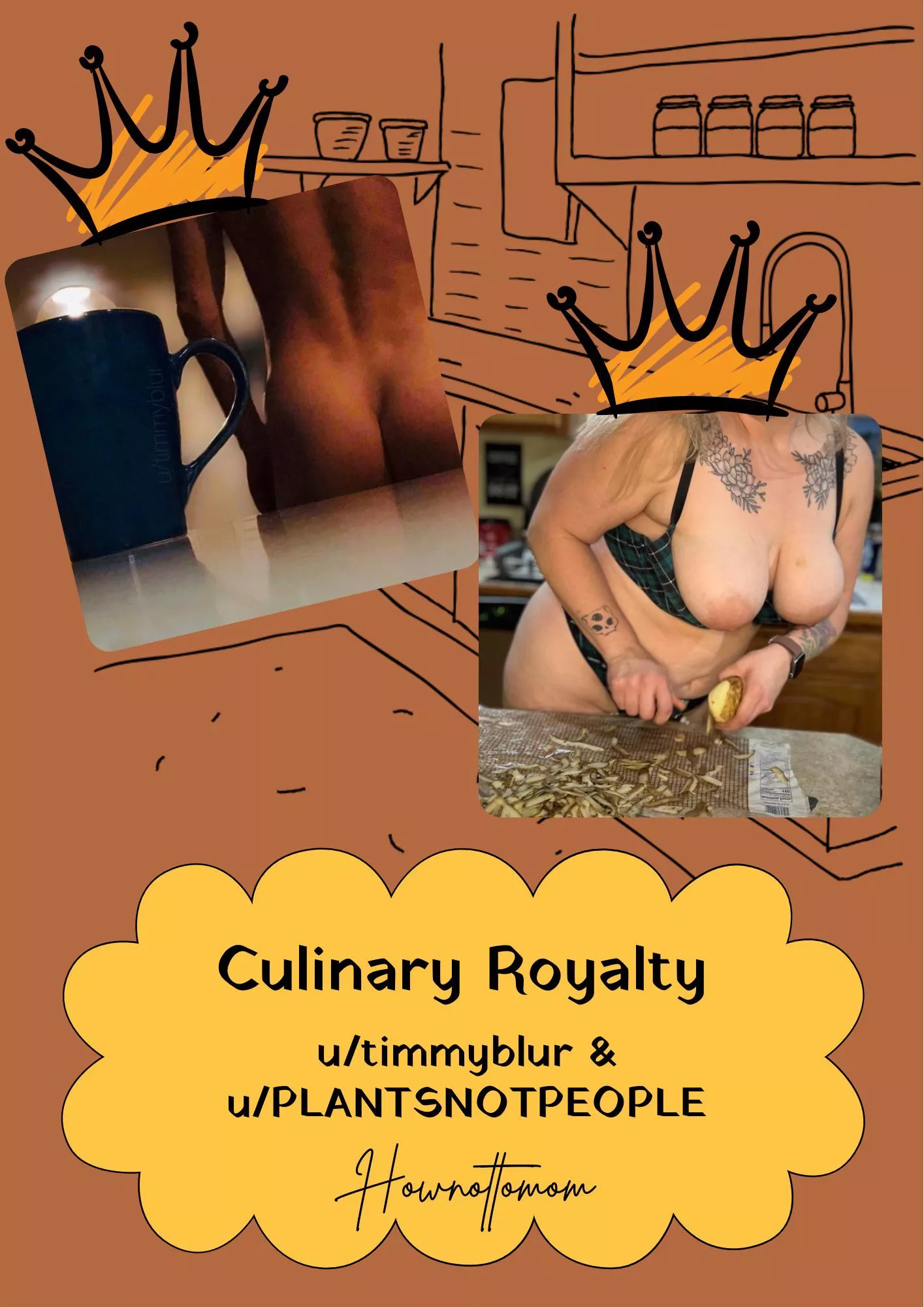 Y’all got saucy, added a full cup of naughty, and weren’t done til you’d tried enough positions to make a chef blush. Congrats to our culinary king and queen 👑 