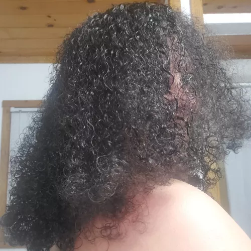 There’s something dangerously addictive about the way your fingers glide through my hair. 