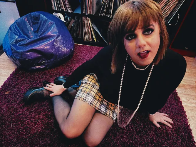 These legs were made for black nylons!