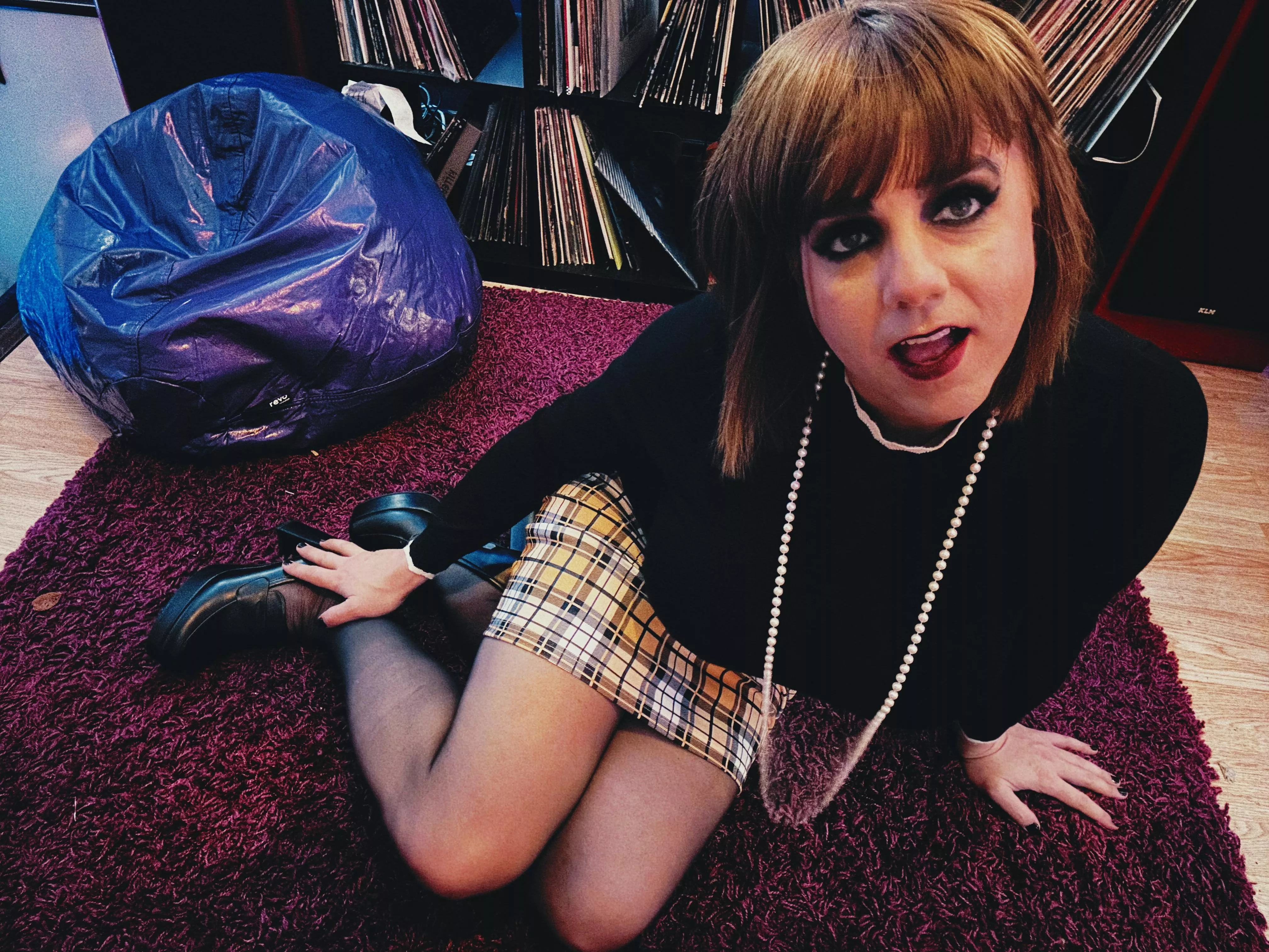 These legs were made for black nylons!