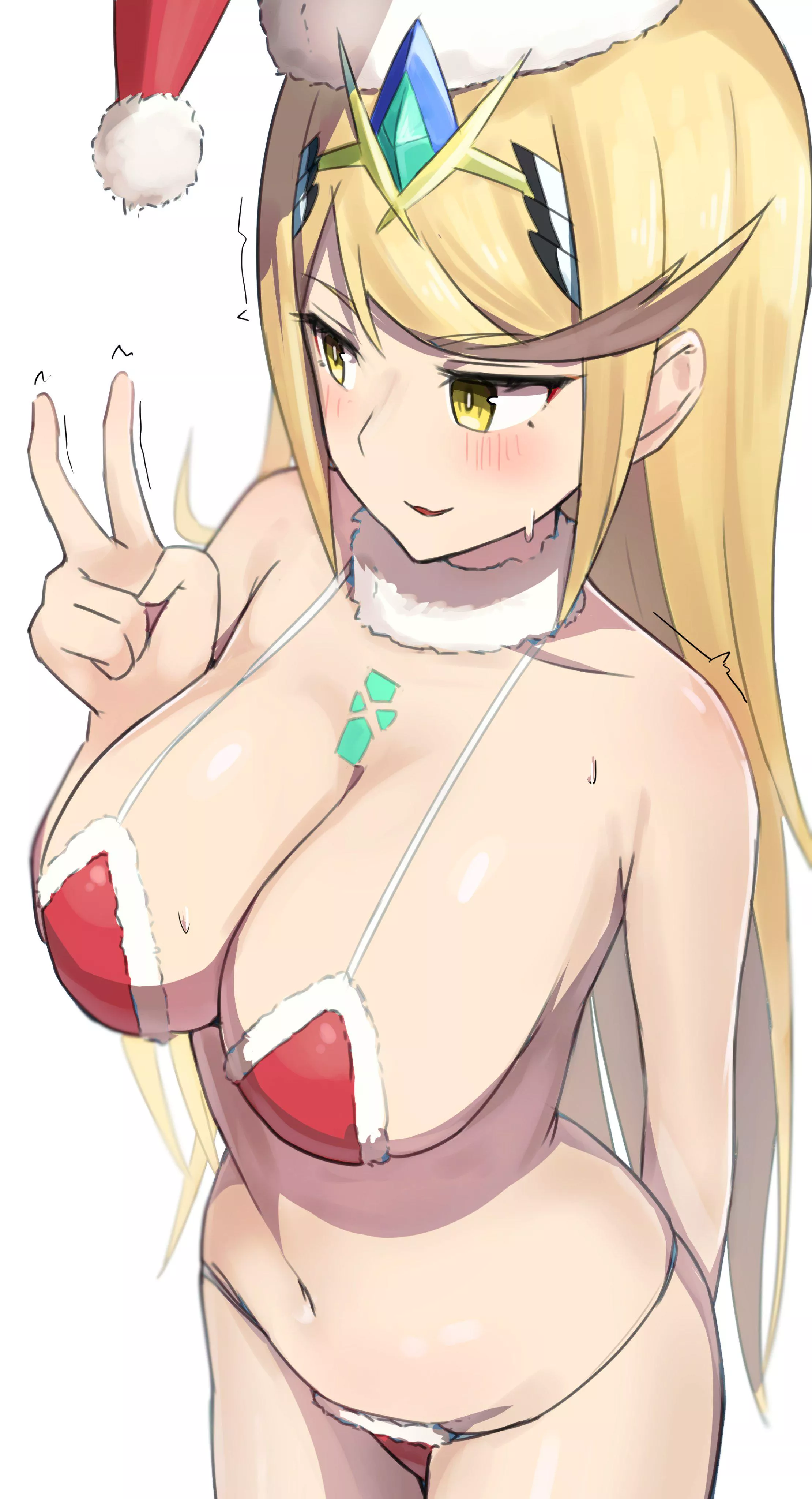 Christmas Bikini Mythra (ruruo)