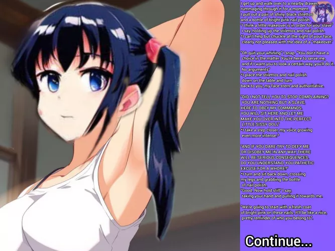 FROM SWEAT RAG TO A SISSY PT2