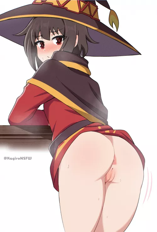 Megumin's little wiggle