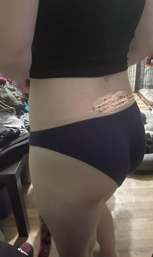 Superchill Ribbed Cotton Bikini. It always great to see her wonder around the house like this 😍