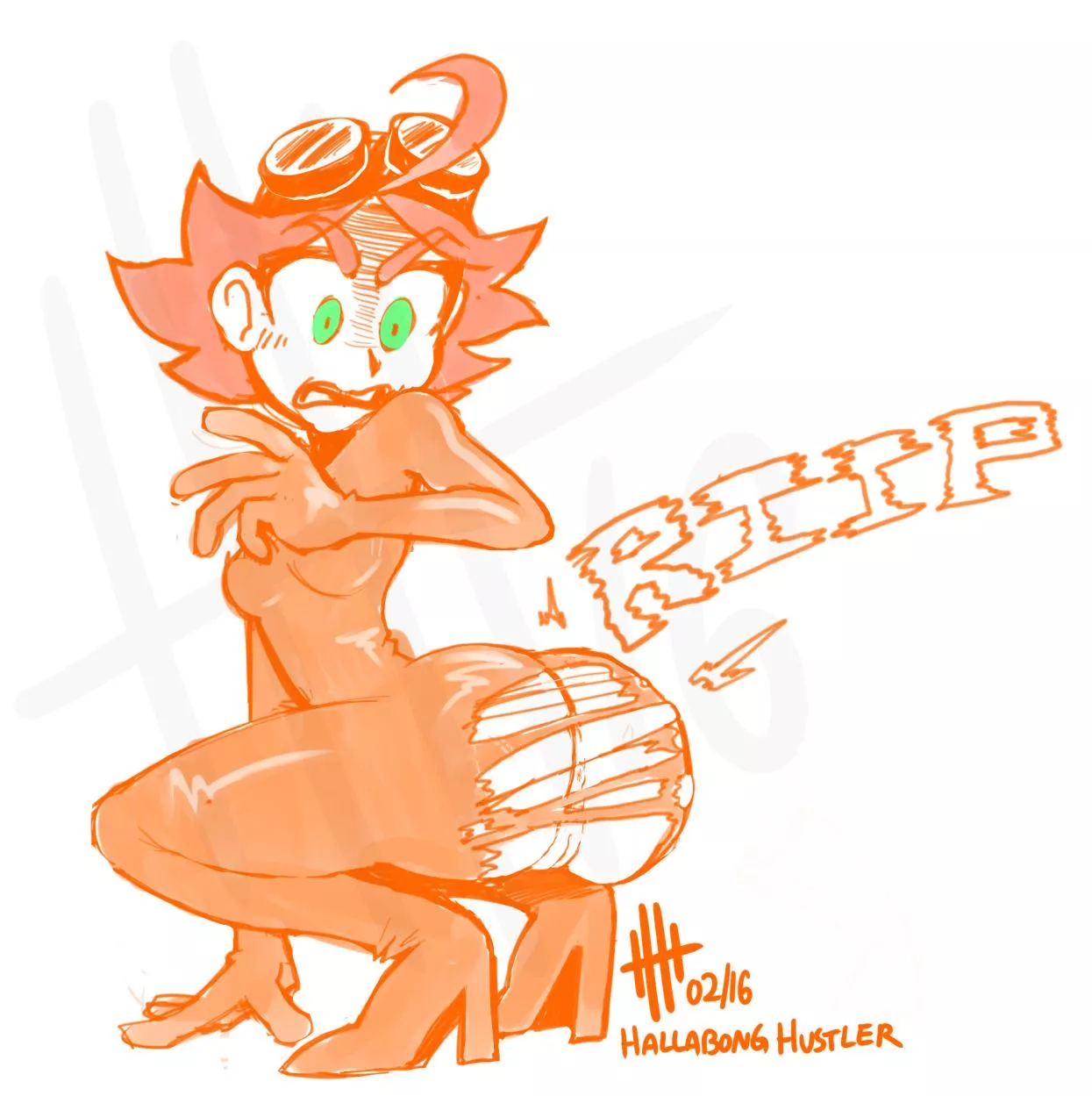 Amanda Needs a New Catsuit (Hallabong)