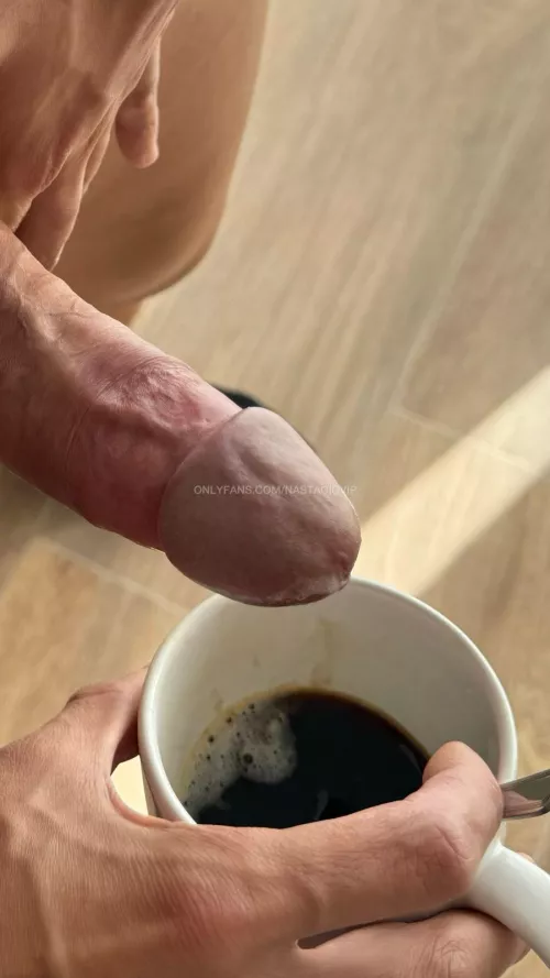 Do you want a coffee prepared by me? 🤤