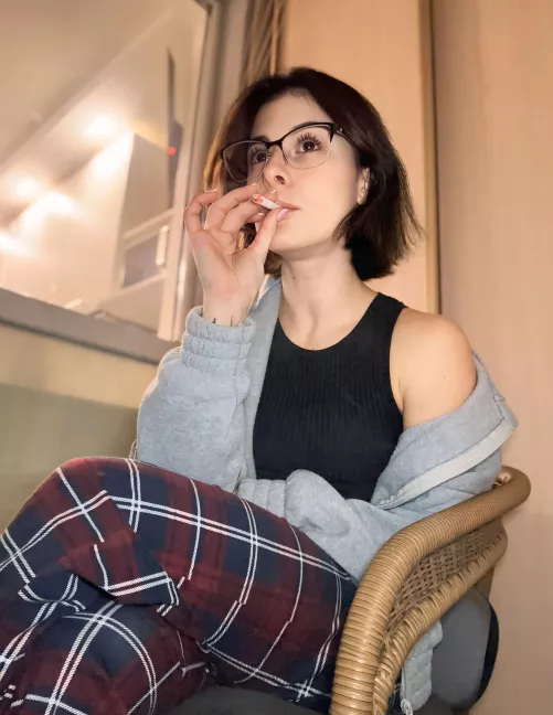 I like to smoke after good sex