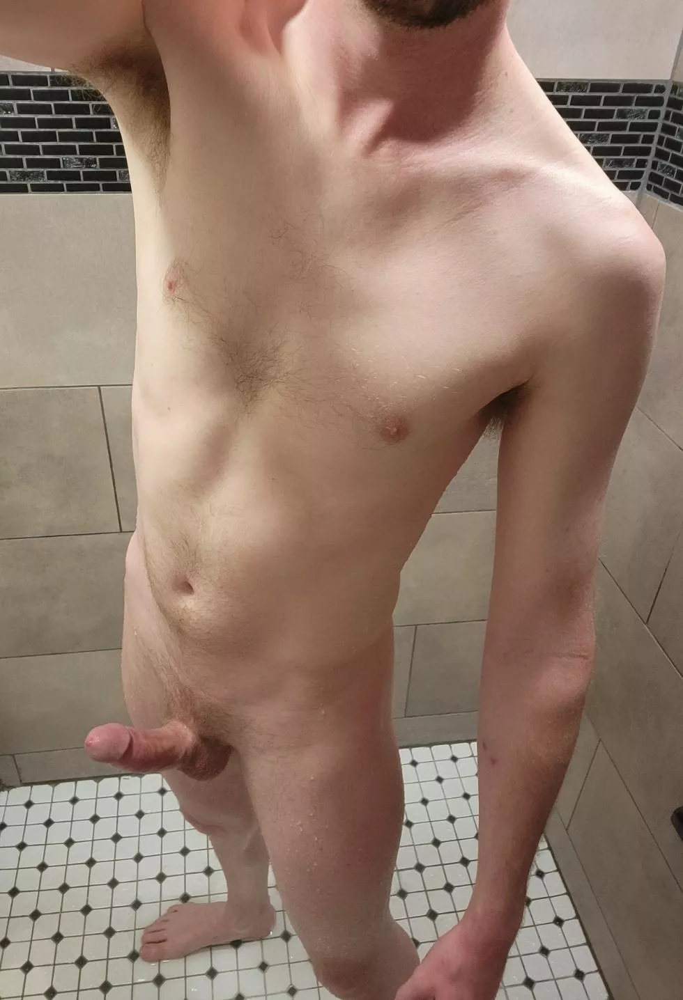 I've never showered with a guy