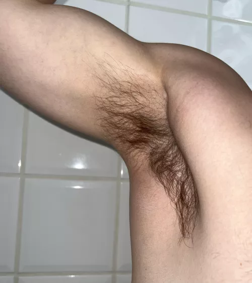 Post gym pits smell like heaven 🤤✨