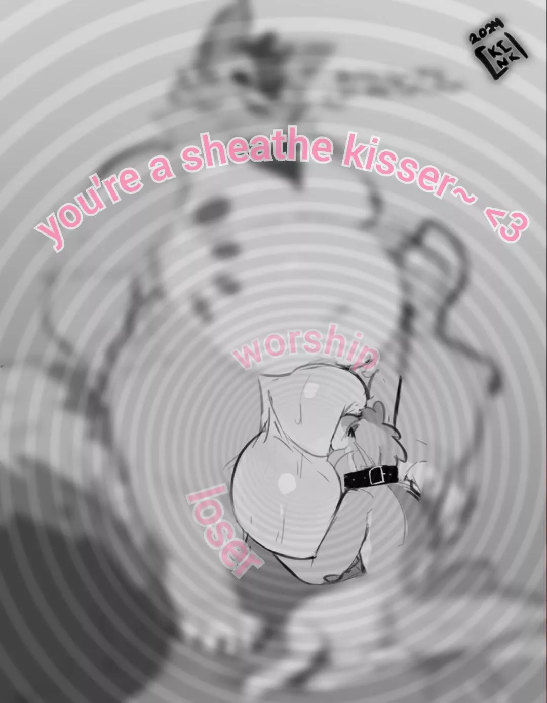 Sheathe themed edit by me <3 [artist: kinkaxa]