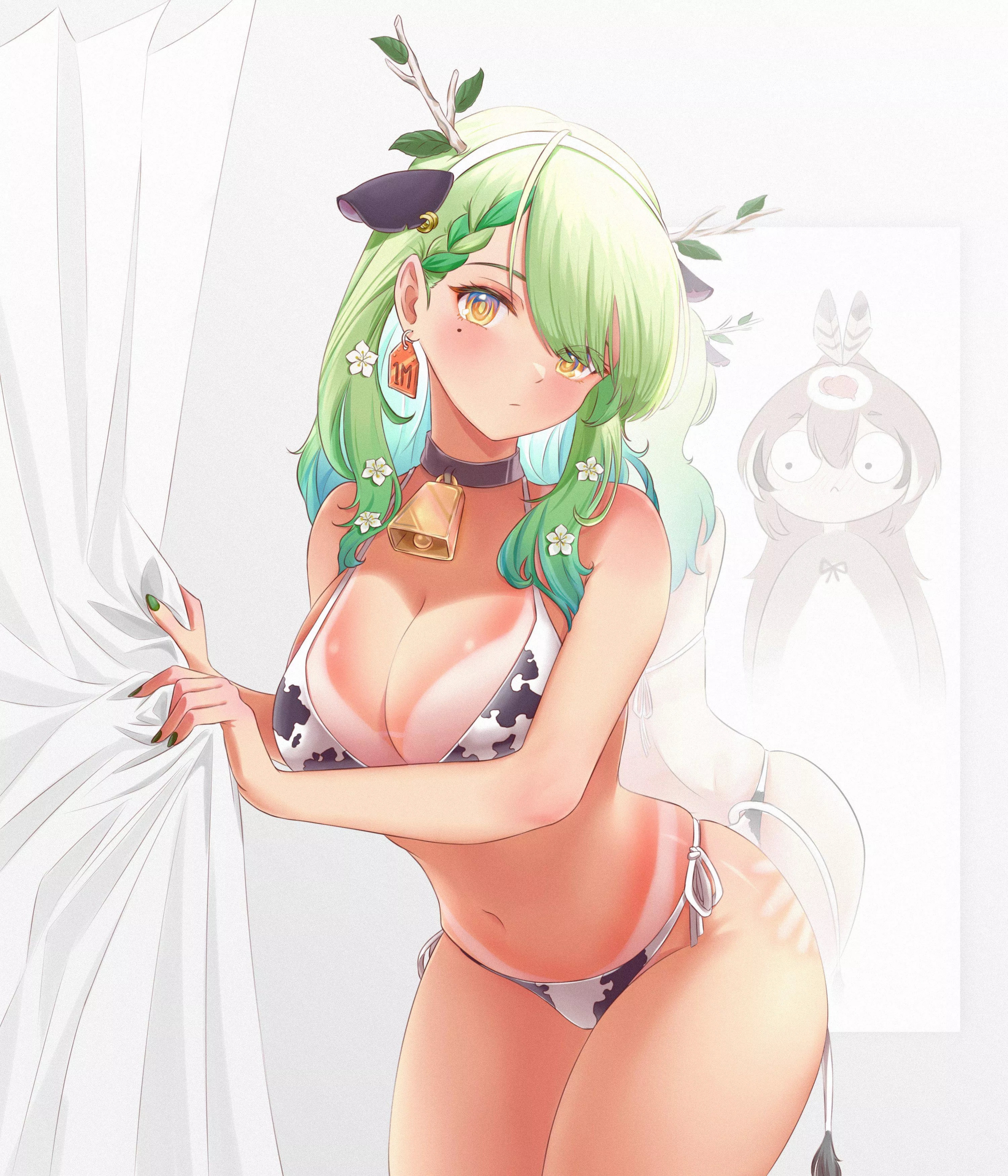 Tanned Cowkini Fauna [Hololive]