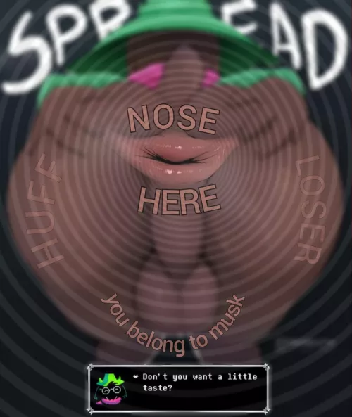 Worship Musk <3 [Artist: snuckums] [Caption by me]