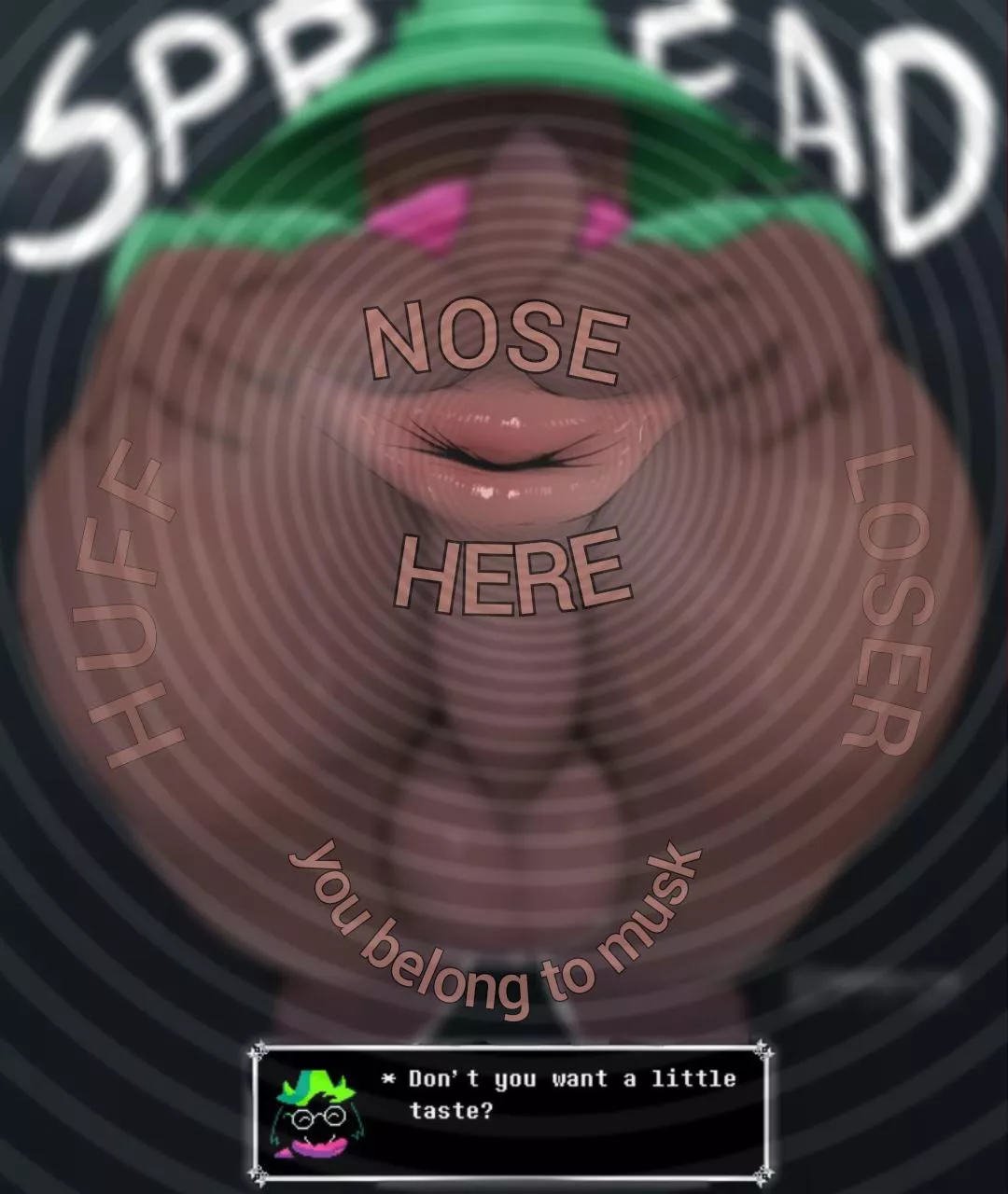 Worship Musk <3 [Artist: snuckums] [Caption by me]