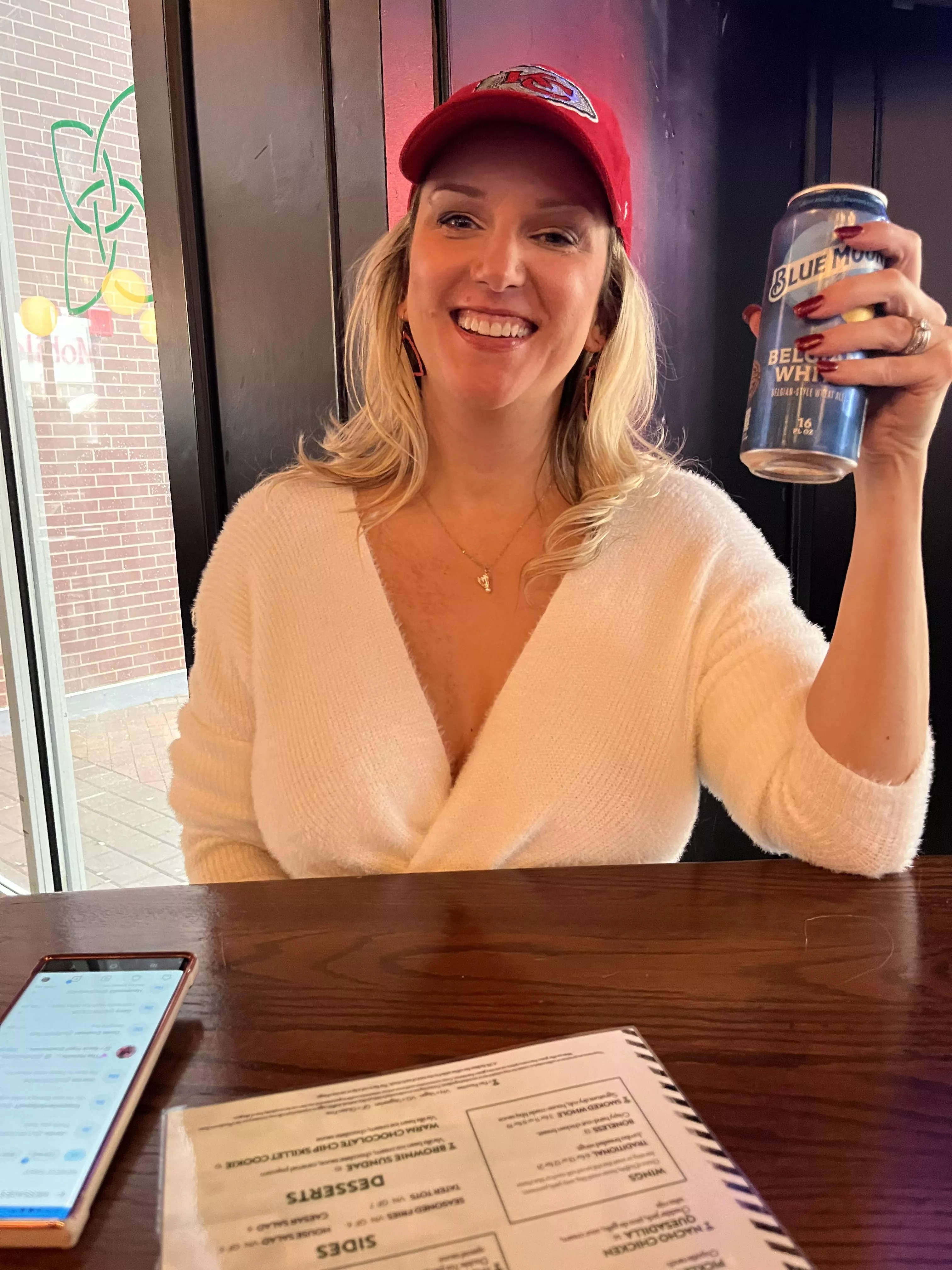 I’m at McFadden’s getting lunch. Come say “hi”