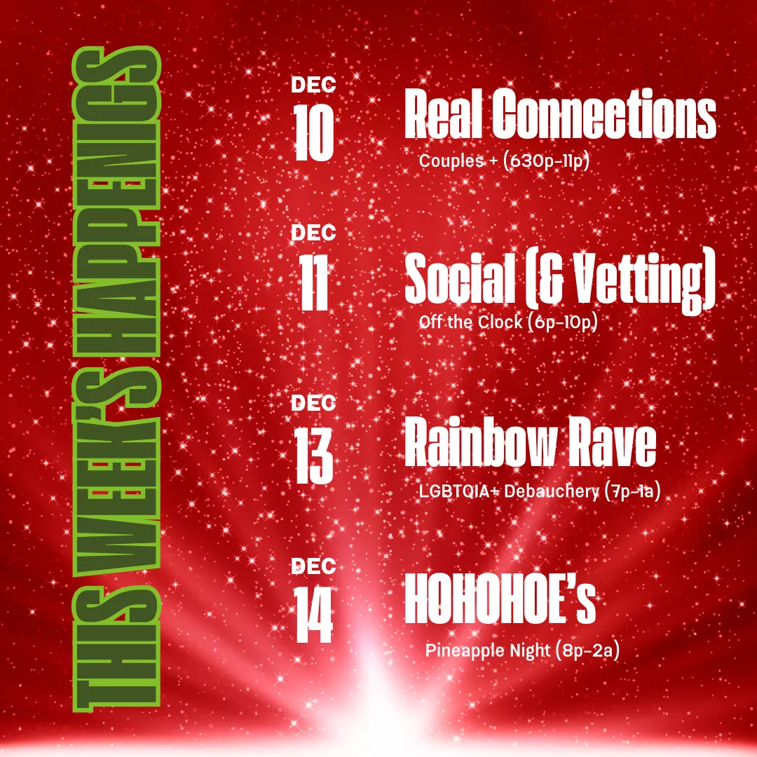 Lots to get involved in this week!...which event(s) will you be attending??