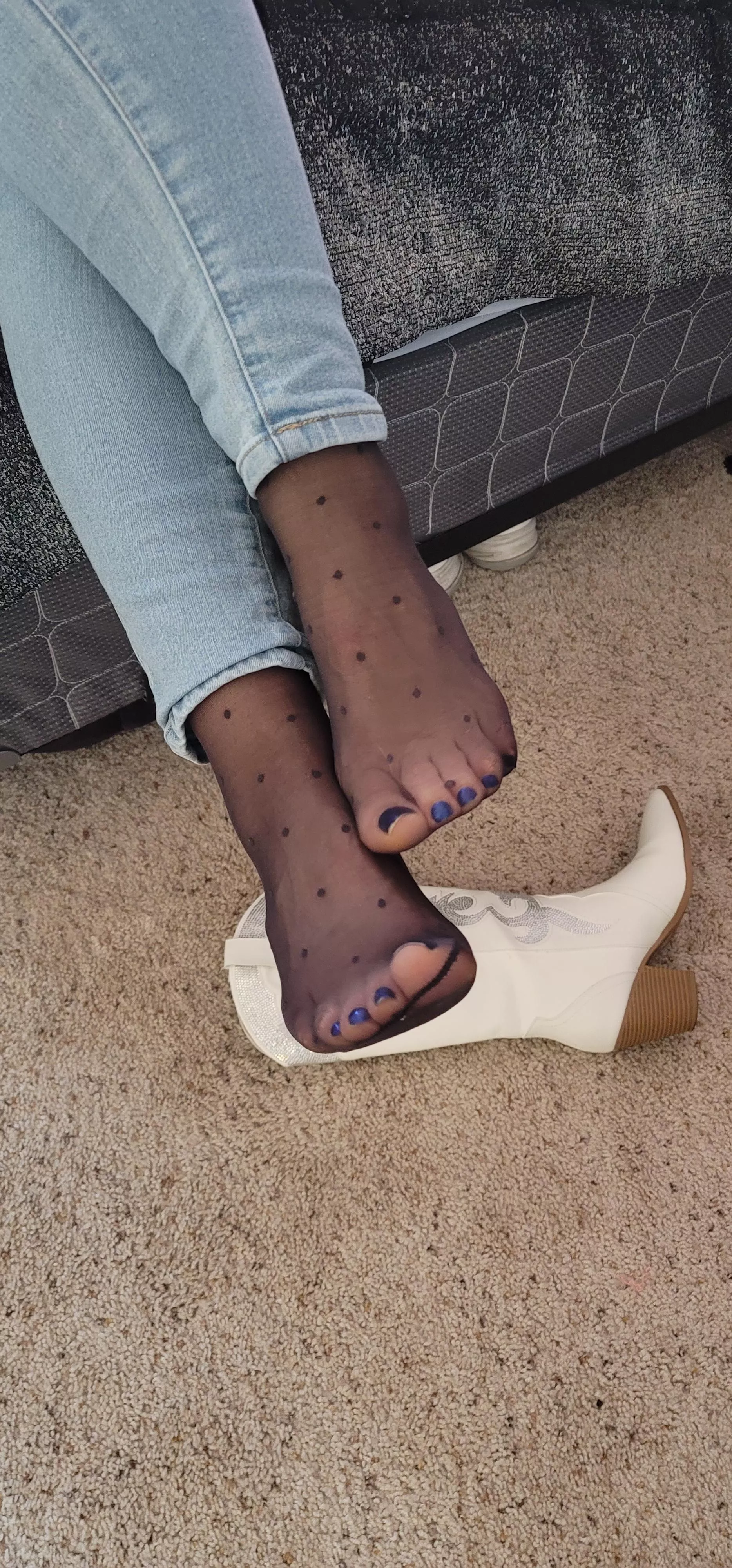 So glad to get these boots off! 