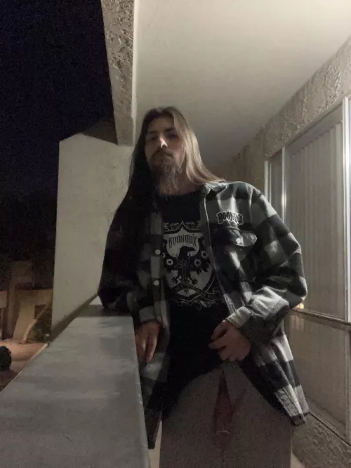 Just getting that fresh early morning air