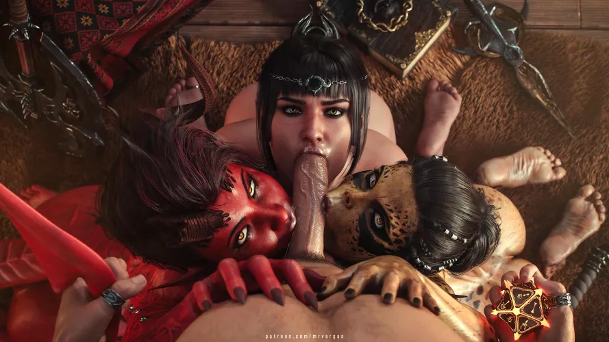 Karlach, Shadowheart, & Lae'zel - Balduran Job (Mr. Vargas) [Baldur's Gate 3]