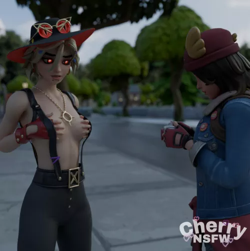 Do we really have to do this in public? [Joni] (Cherrynsfw01)