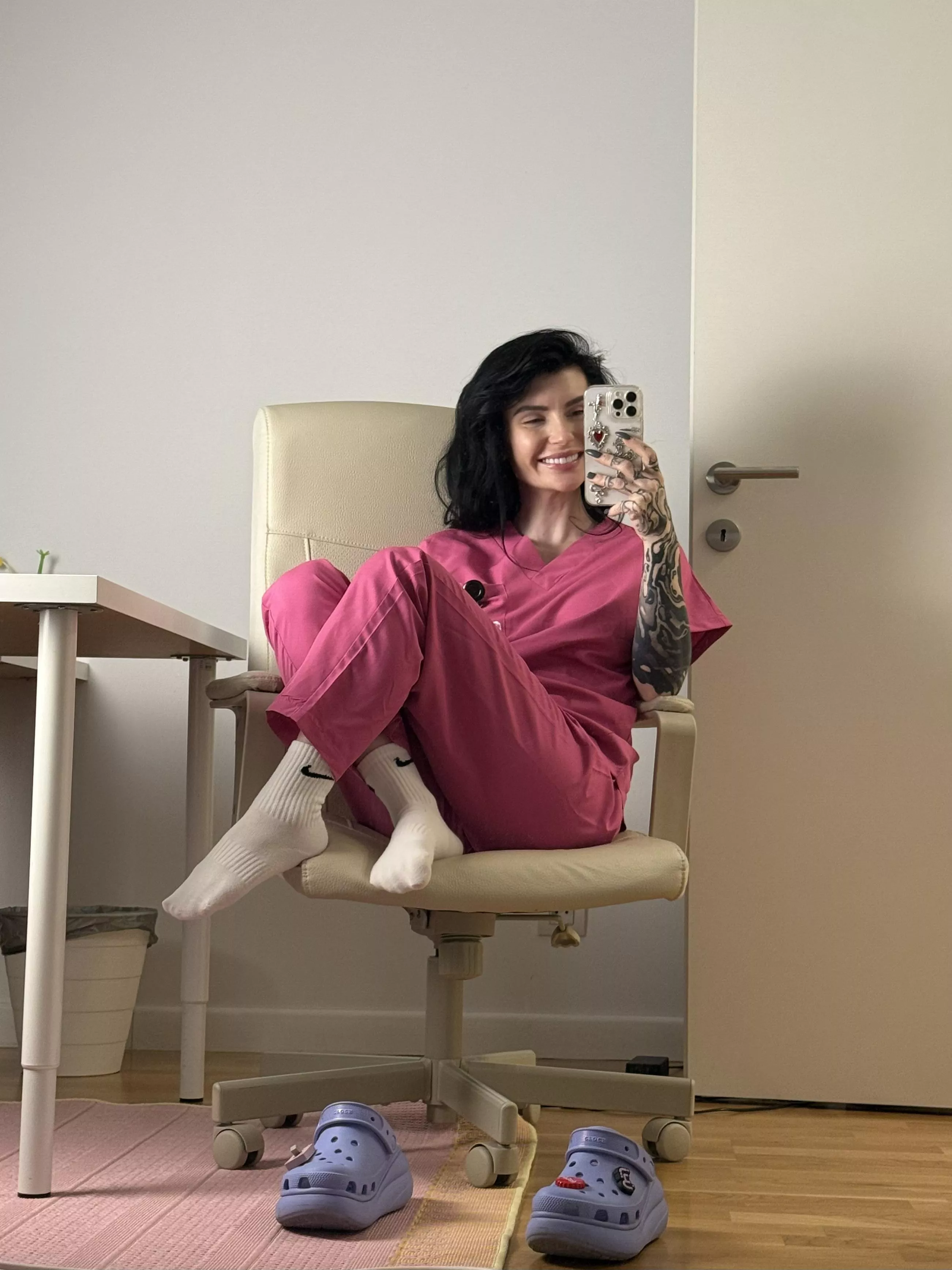 Ever sniffed a doctor's socks?