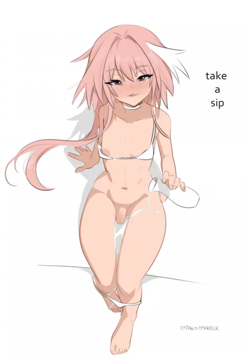 friend offers you a drink (Maho Malice)