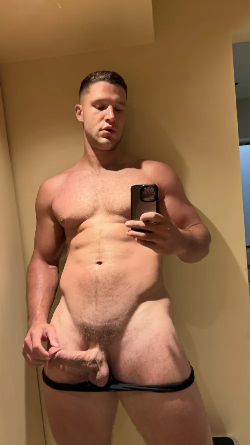 I suggest we shower together today 