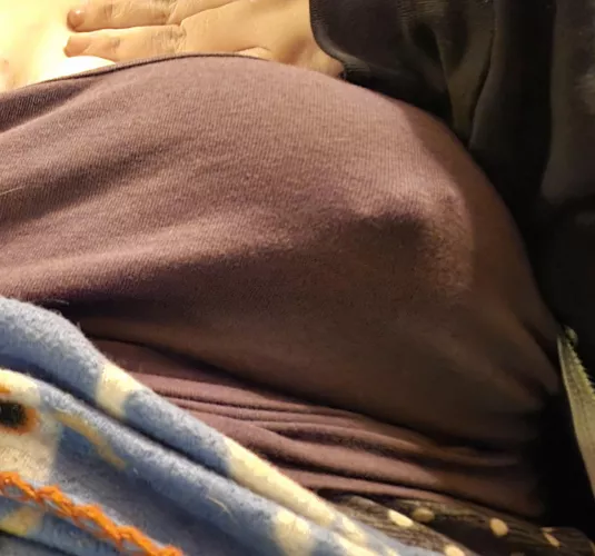 Just peeking out for you to notice