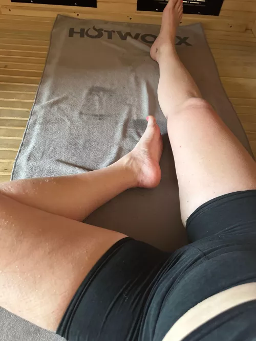 getting my sweat on 😋