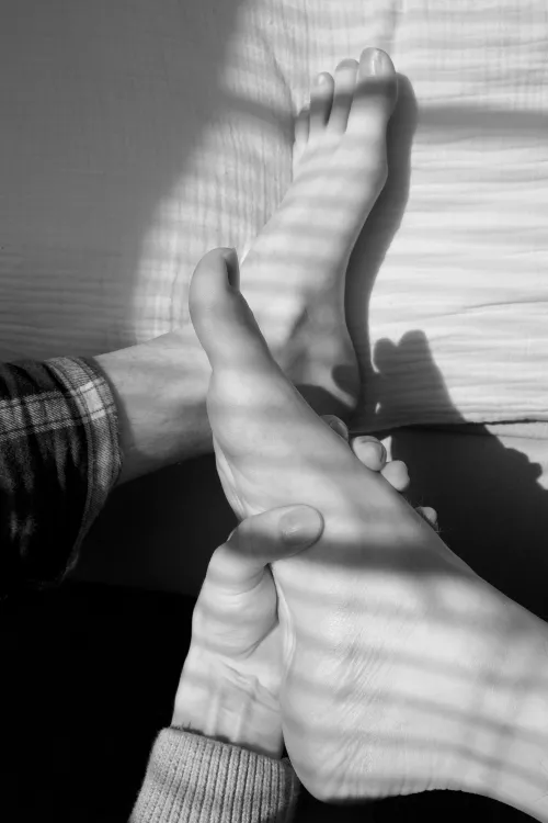 I just moisturised them 😉