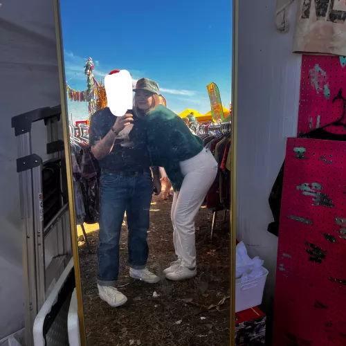 Me & my fiance 😍 6'3 girly here 