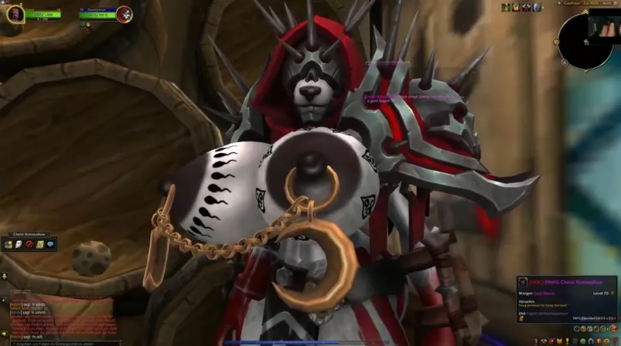 Nipple chain worgen wolf(Fappli)